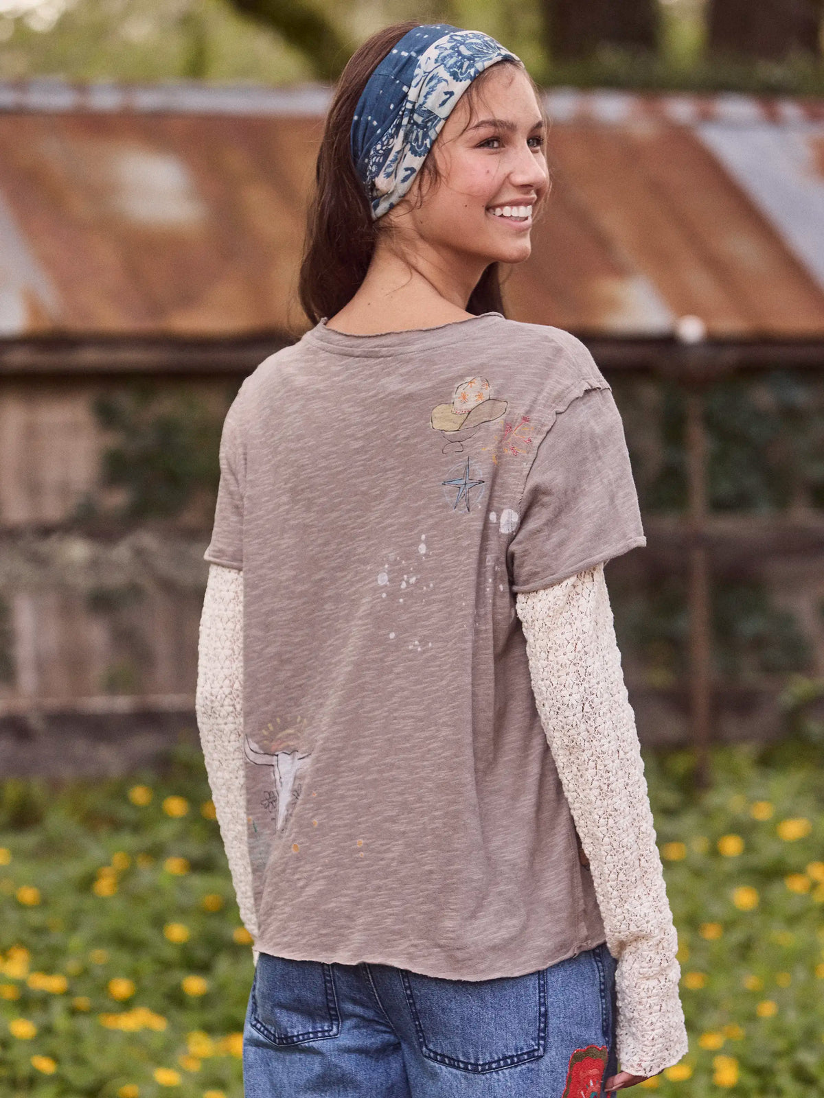 Aiden Cotton Icon Tee - Hey Cowboy