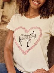 Perfect Fit Tee Shirt - Donkey