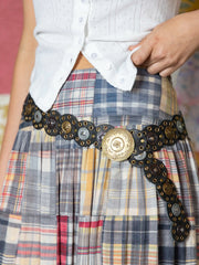 Eclipse Medallion Belt - Black