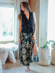 My Favorite Sleeveless Cotton Top - Black