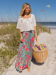 Prettiest Cotton Lace Blouse - White