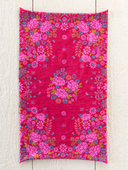 Full Boho Bandeau® Headband - Merlot Floral Bandana