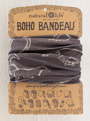 Full Boho Bandeau® Headband - Western Wild Chocolate