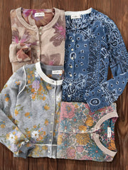 Your Everything Cardigan Sweater - Wisteria Floral