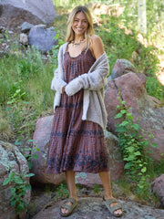 Like-A-Hug Boucle Cardigan Sweater - Mushroom
