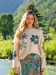 Everyone's Favorite Sweater - Cream Daisy