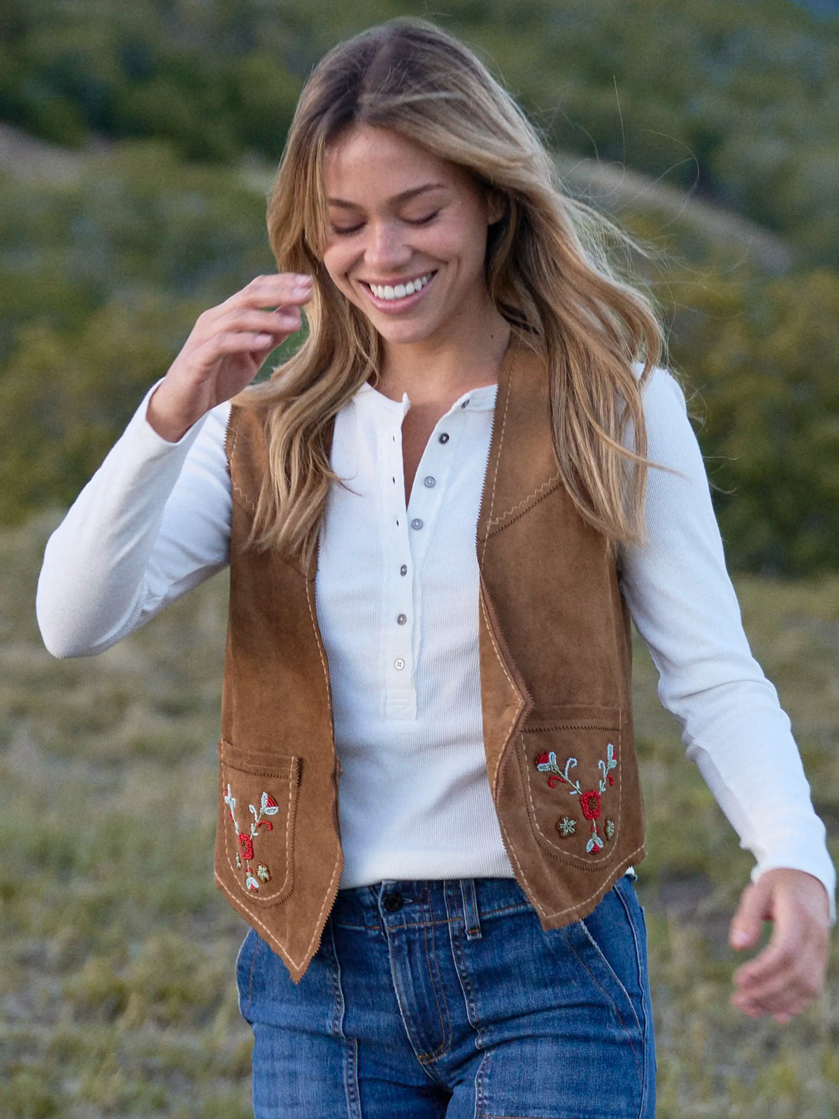 Layer Up Ribbed Henley - Ivory
