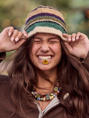 Crochet Bucket Hat - Multi
