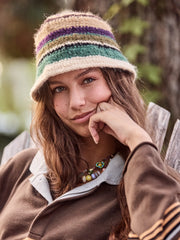Crochet Bucket Hat - Multi
