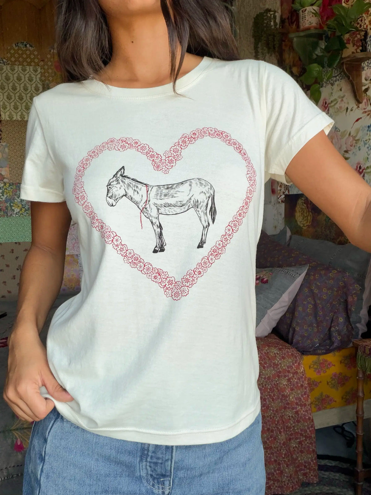 Perfect Fit Tee Shirt - Donkey