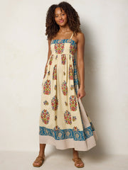 Bailey Maxi Dress - Jaipur Stripe Ivory