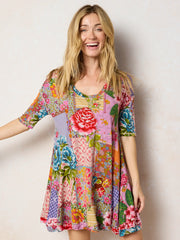 All Day "ButterSoft" Mini Dress - Vintage Treasure Pink