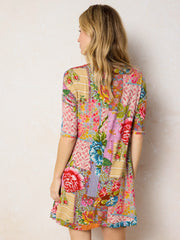 All Day "ButterSoft" Mini Dress - Vintage Treasure Pink