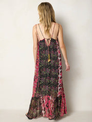 Alice Maxi Dress - Stella Blooms Pink