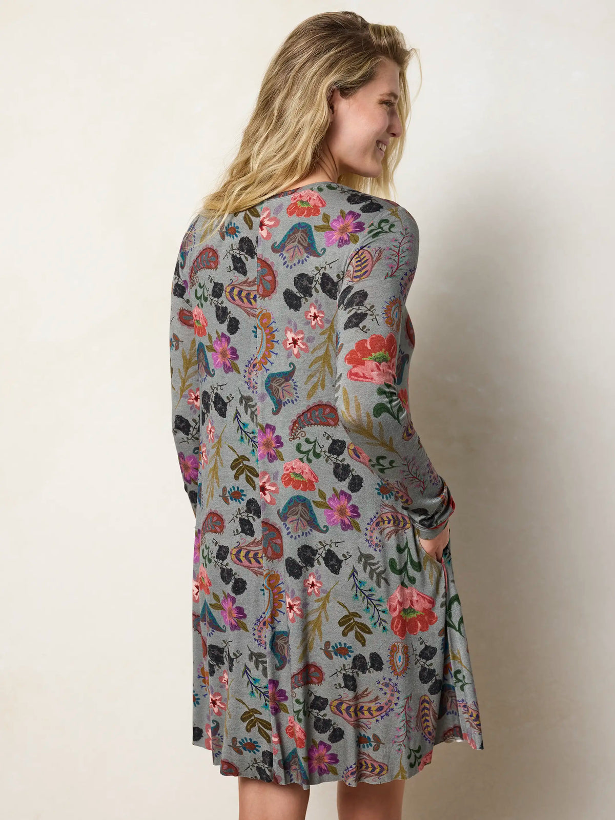 Stevie "ButterSoft" Knit Mini Dress - Femme Folk Teal