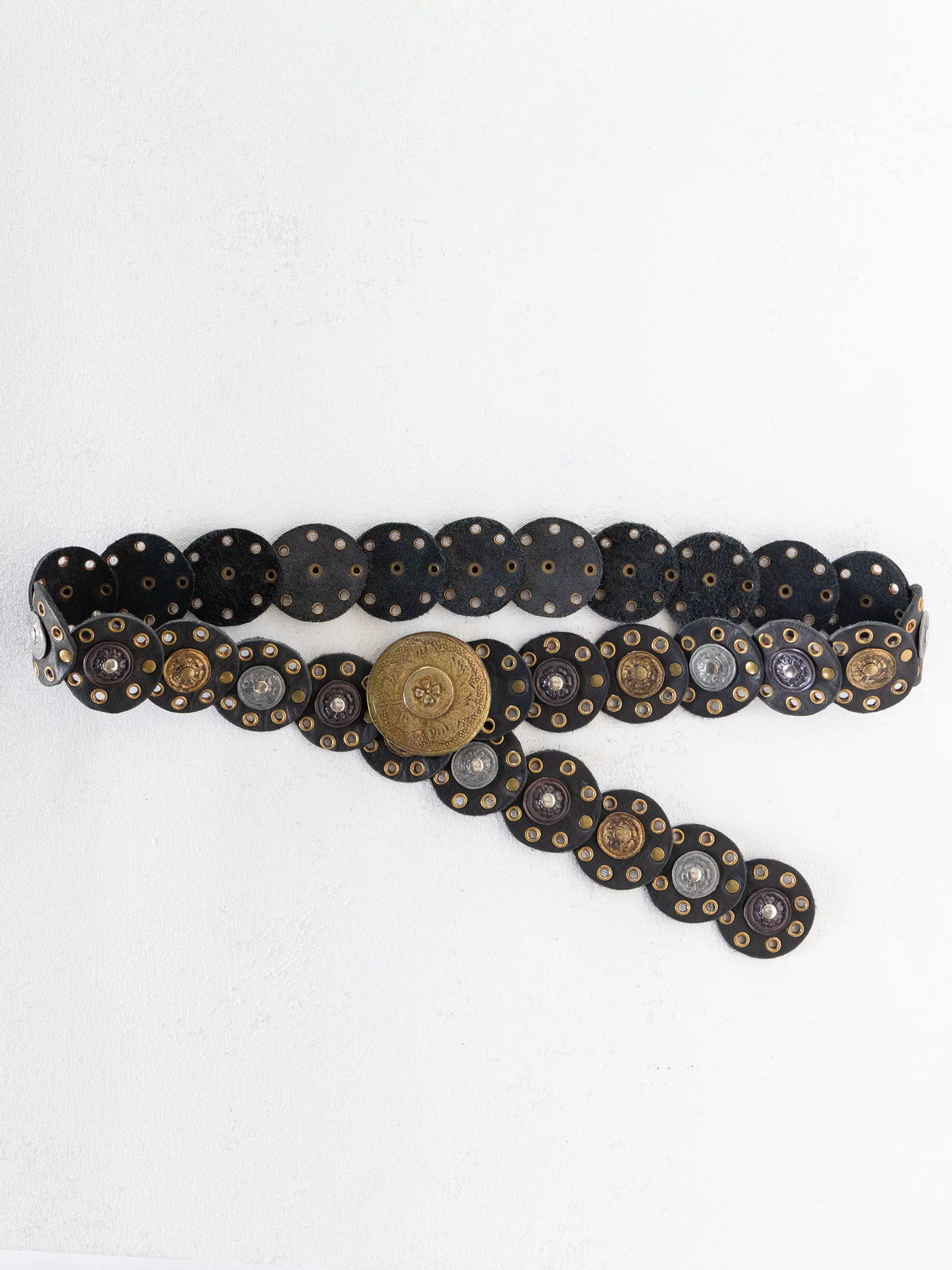 Eclipse Medallion Belt - Black