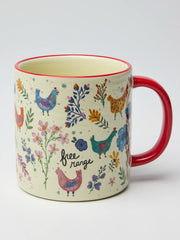 Bungalow Mug - Free Range Chickens
