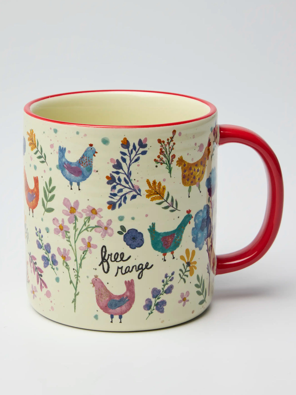 Bungalow Mug - Free Range Chickens