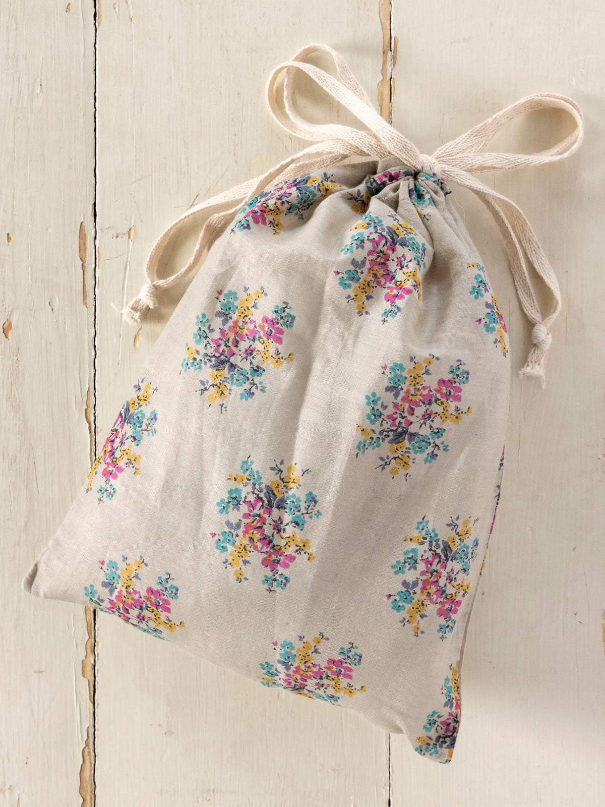 Cotton Tunic-In-A-Bag - Antique Blossoms Beige