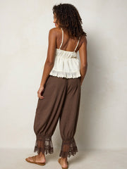 Faye Bloomer Pants - Brown