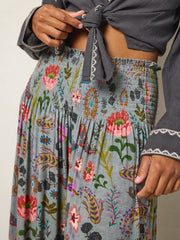 Make A Move "ButterSoft" Knit Palazzo Pants - Femme Folk Teal