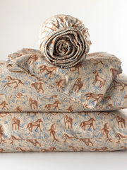 Sooo Soft Cotton Sheet Set - Wild Painted Horses