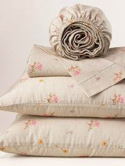 Sooo Soft Cotton Sheet Set - Pin Dot Prairie Cream