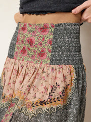 Malia Cotton Mini Skirt - Pink Frames