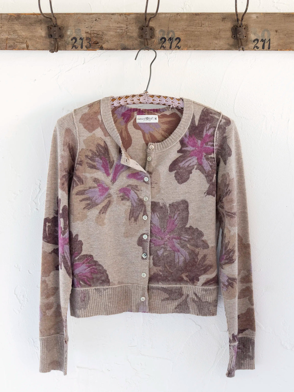 Your Everything Cardigan Sweater - Wisteria Floral