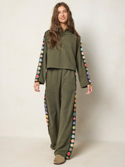 Lyvie Trim Sweatpants - Olive