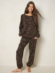 Old School Cotton Pullover - Western Wild Chocolate