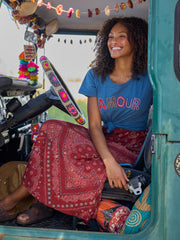 Perfect Fit Applique Tee - Amour