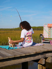 Cotton Comfy Tee Shirt - Fish