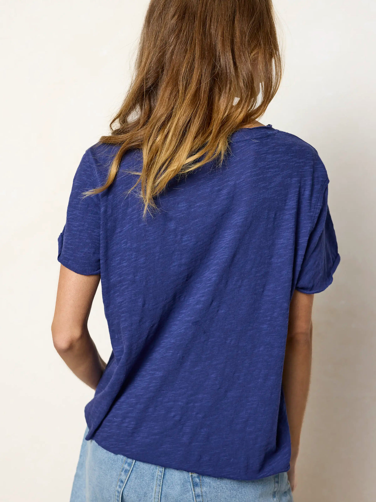 Aiden Cotton Graphic Tee - Tropic Bandana Navy