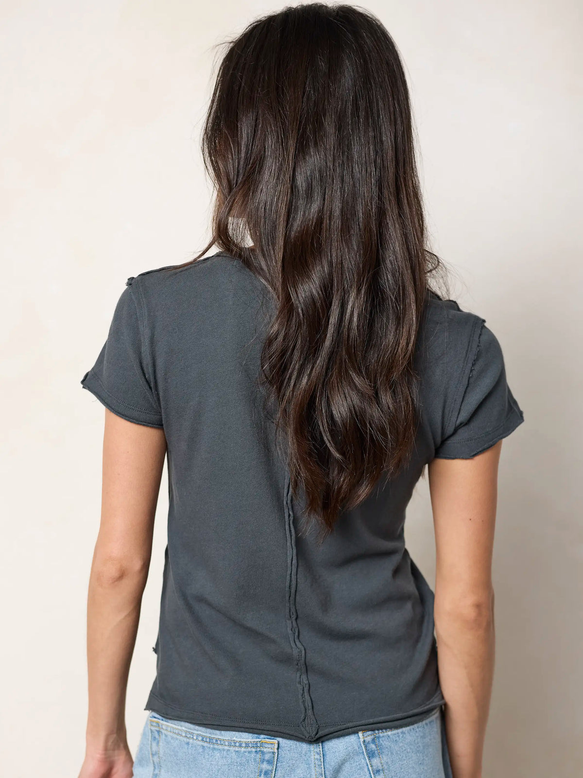 Printed Embroidered Cotton Baby Tee - Horse