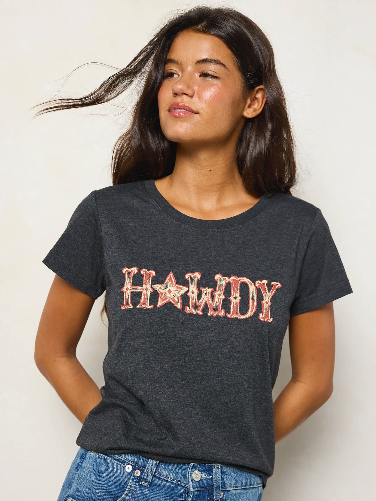 Perfect Fit Tee Shirt - Howdy