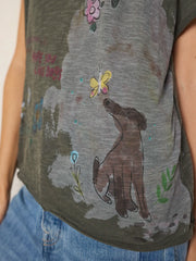 Aiden Cotton Icon Tee - Hope You Like Dogs