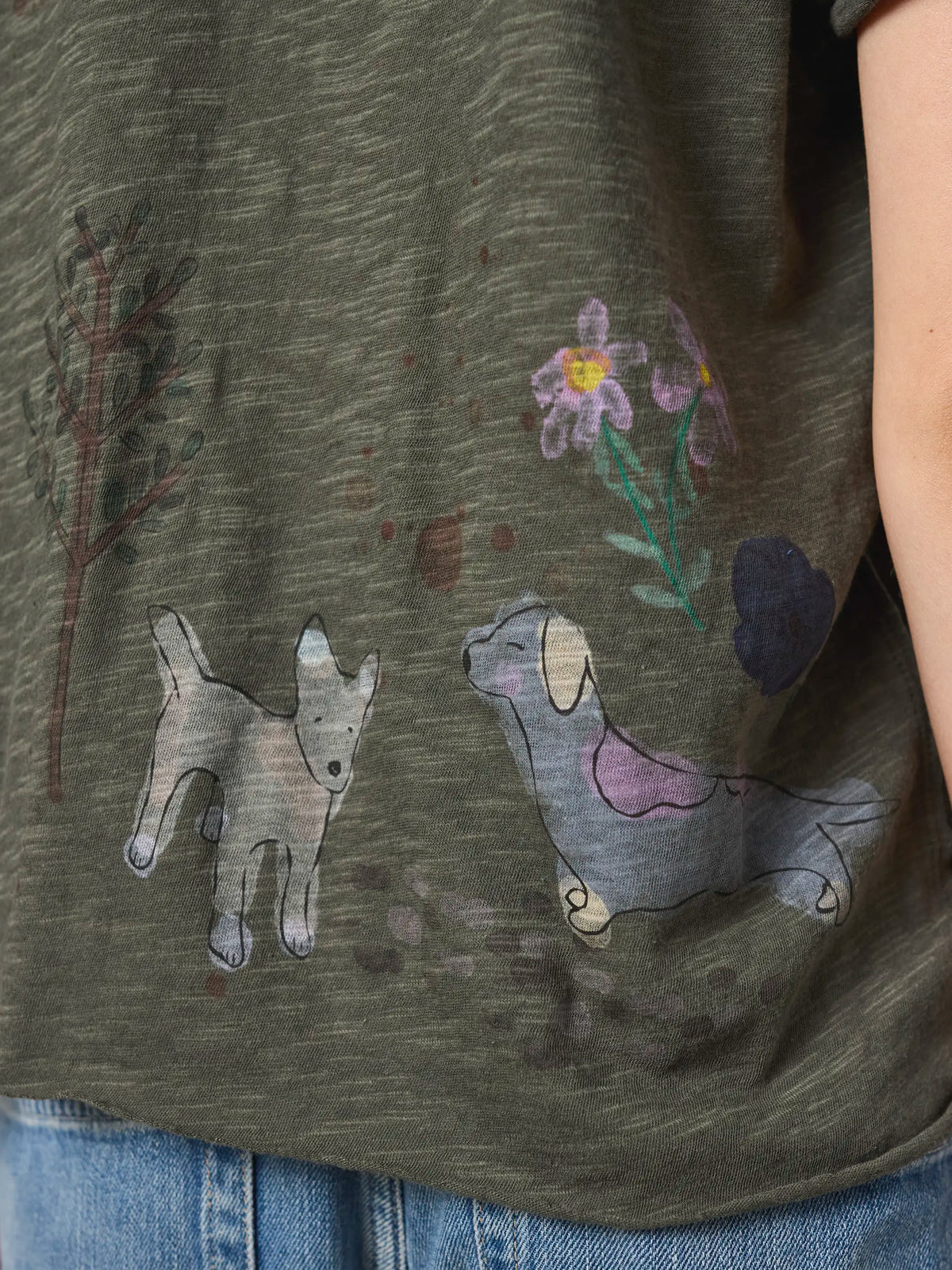 Aiden Cotton Icon Tee - Hope You Like Dogs