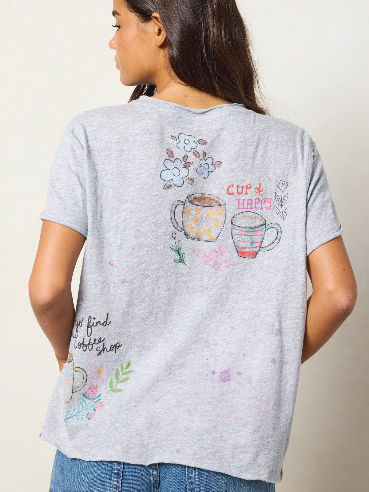 Aiden Cotton Icon Tee - Coffee
